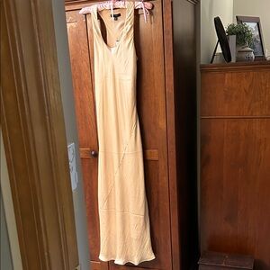 New Banana Republic Sexy Caramel Slip Dress Sz 8